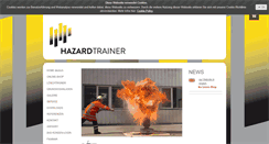 Desktop Screenshot of hazardtrainer.de